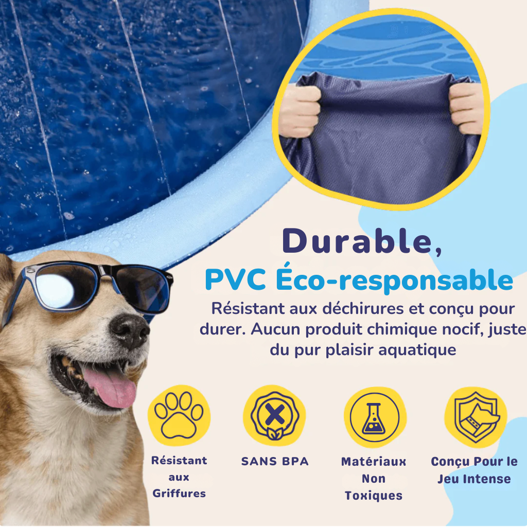 CaniCool – Le tapis à eau que tous les chiens adorent
