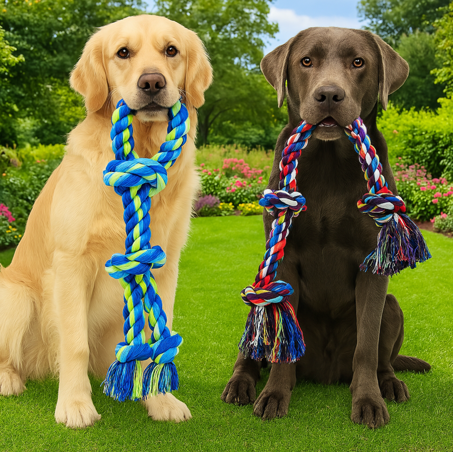Jouet à corde pour Chiens